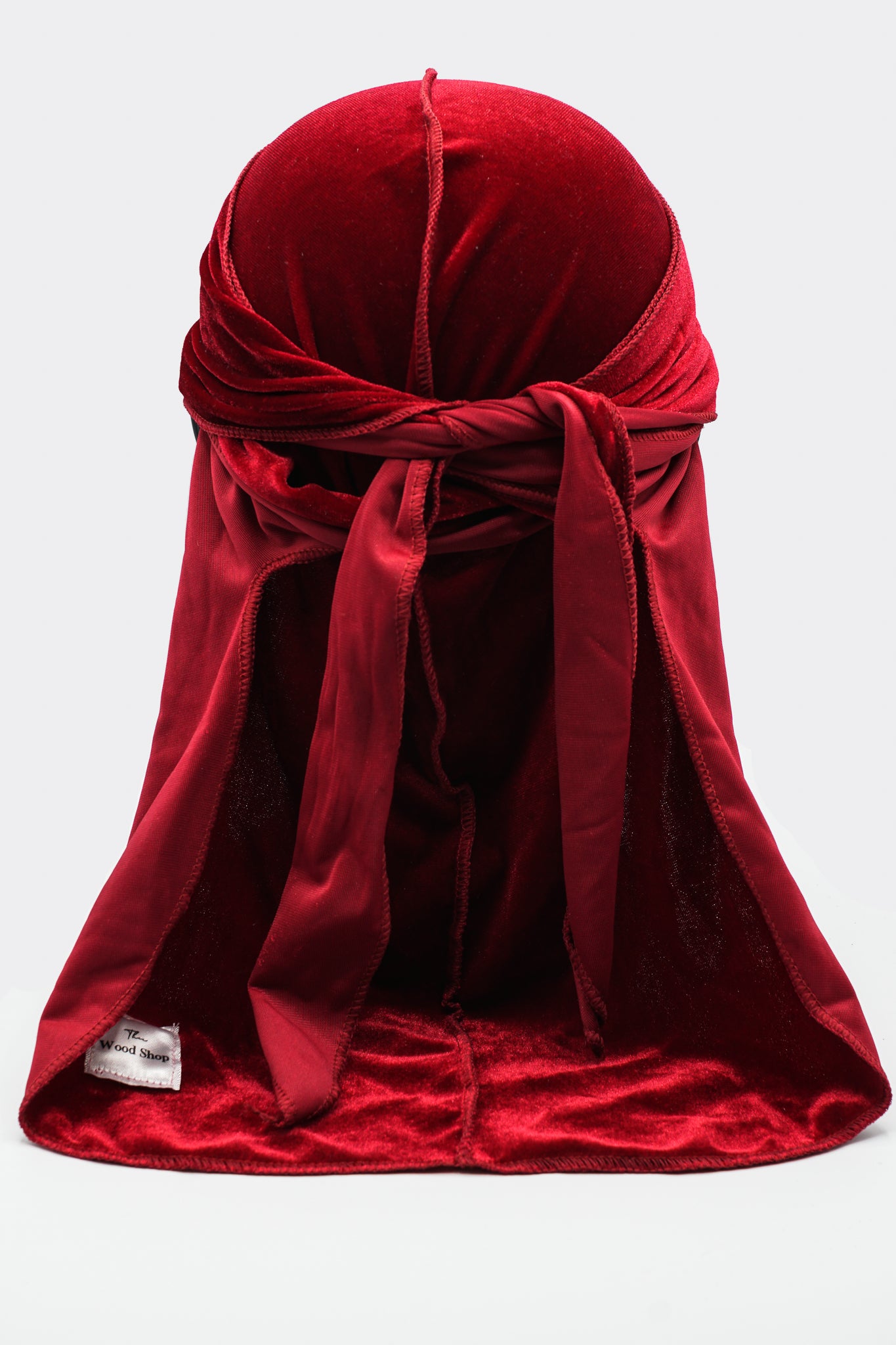 Wine Red Velvet Durag