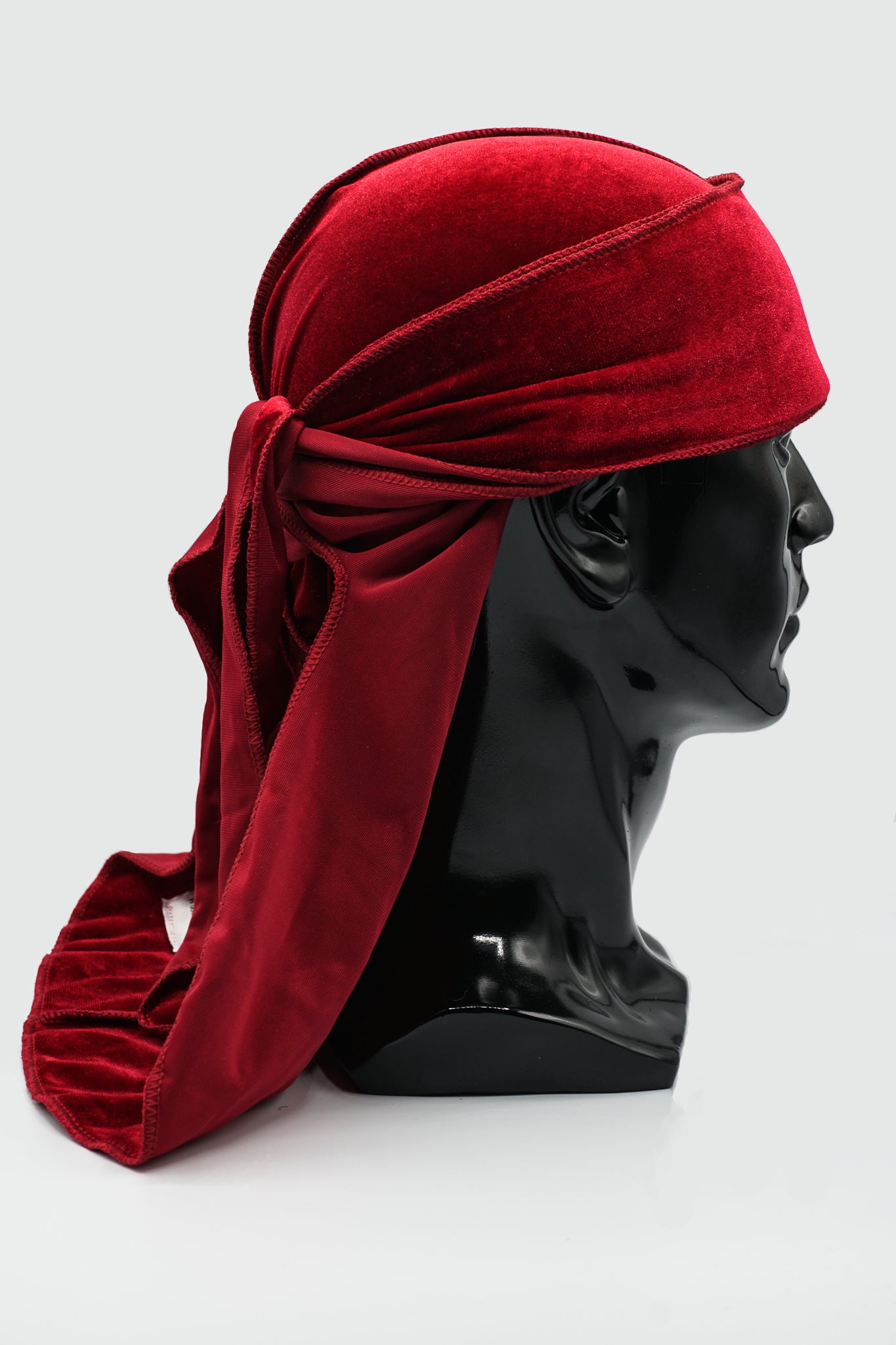 Wine Red Velvet Durag