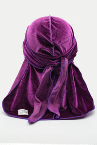 Purple Velvet Durag