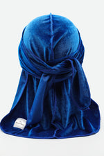 Load image into Gallery viewer, Royal Blue Velvet Durag
