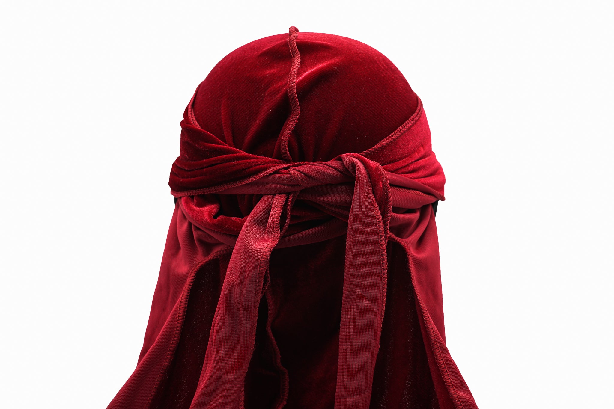 Wine Red Velvet Durag