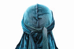 Load image into Gallery viewer, Aquamarine Velvet Durag
